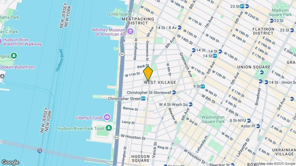 535 Hudson St Mapa y Detalles de la Ubicación