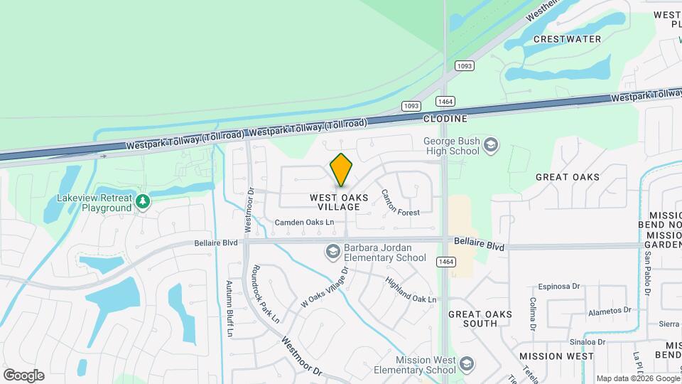 17711 Shelby Oaks Cir Map and Location Details