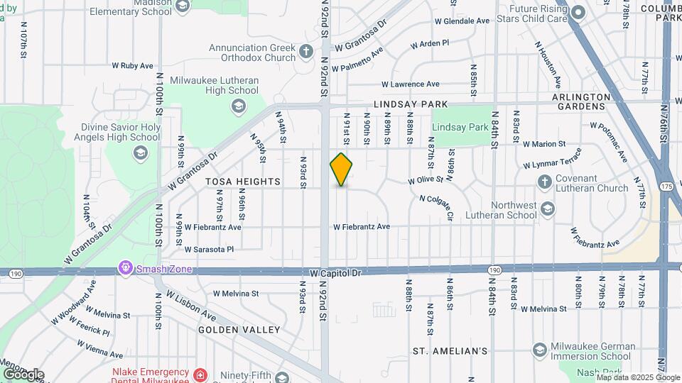 4175 N 91st St Mapa y Detalles de la Ubicación