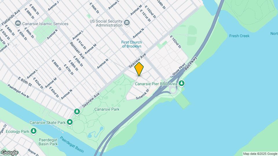 2092 Canarsie Rd Map and Location Details