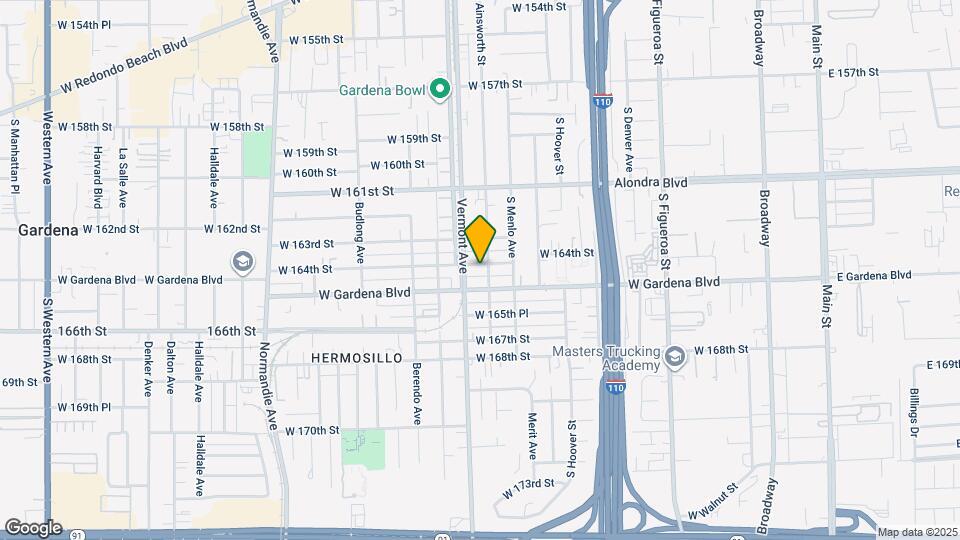 844 W 164th St Map and Location Details