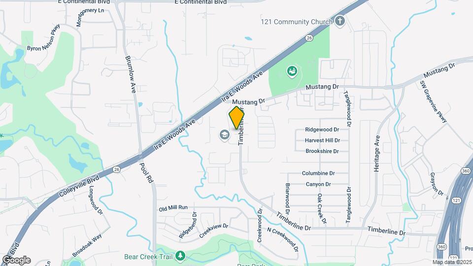 3410 Timberline Dr Map and Location Details