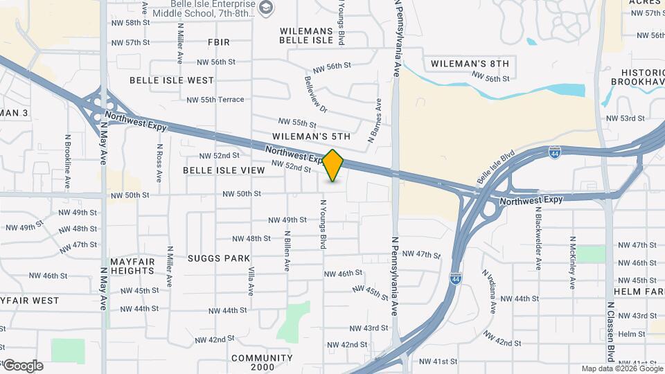 2225 NW 50th St Map and Location Details