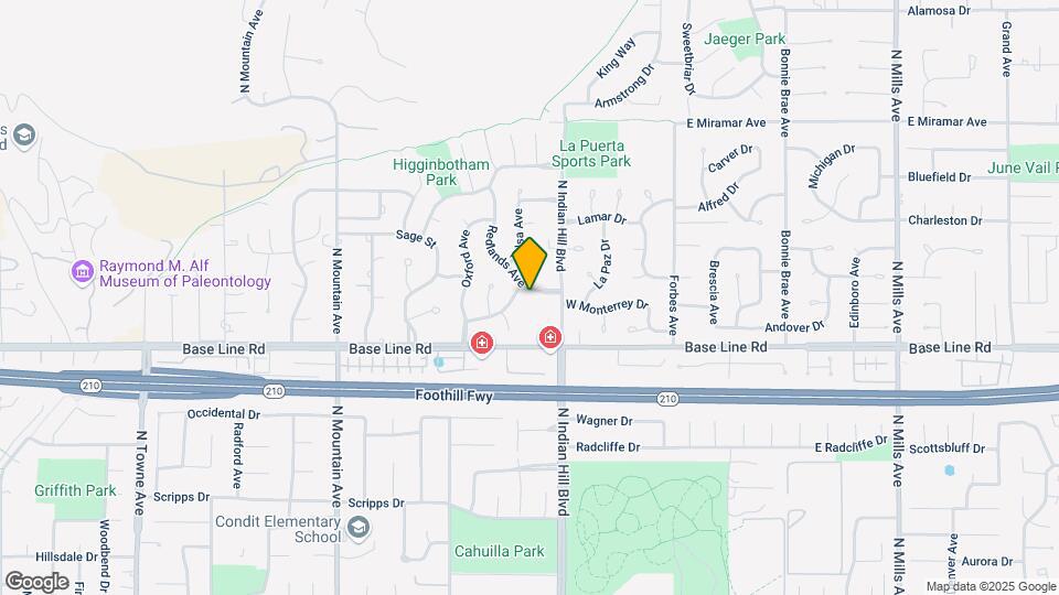 444 Redlands Ave Map and Location Details