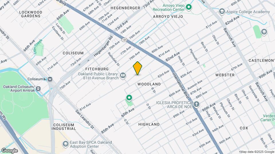 1234 81st Ave Map and Location Details