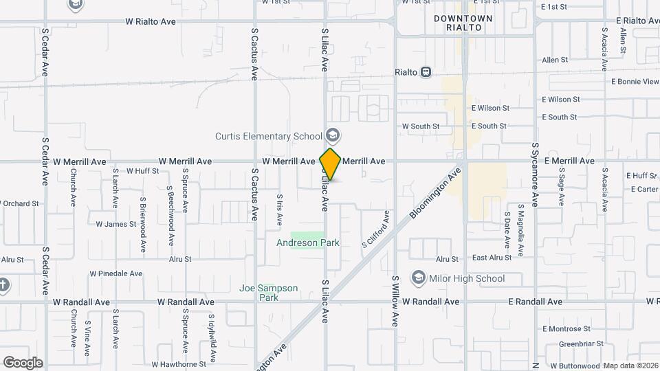 491 W Carter St Mapa y Detalles de la Ubicación