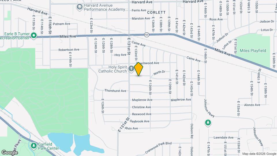 13302 Cranwood Dr Map and Location Details