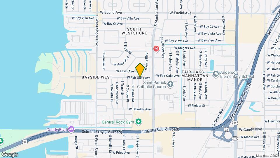 4420 W Fair Oaks Ave Map and Location Details