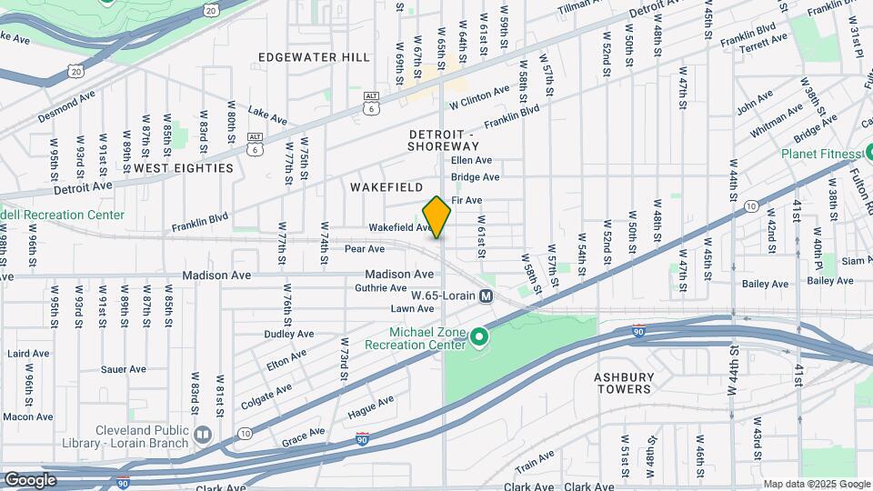 1946-1960 W 65th St Map and Location Details