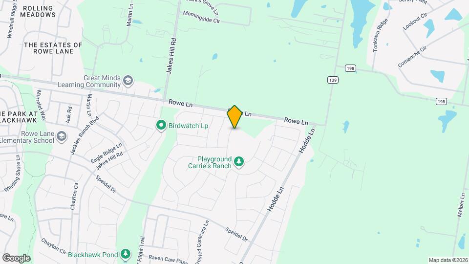 20520 Carries Ranch Rd Map and Location Details