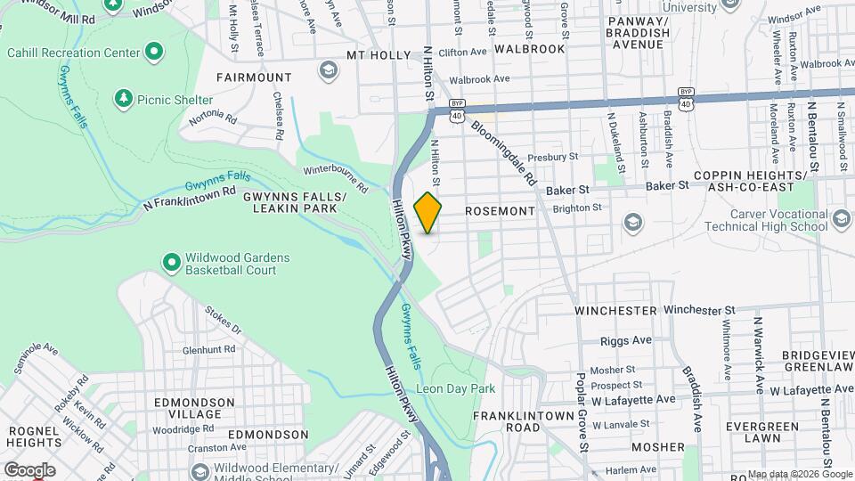 3315 Presstman St Map and Location Details