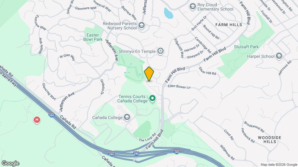 4012 Farm Hill Blvd Map and Location Details