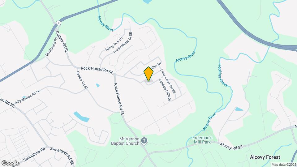 1436 Little Creek Dr Map and Location Details