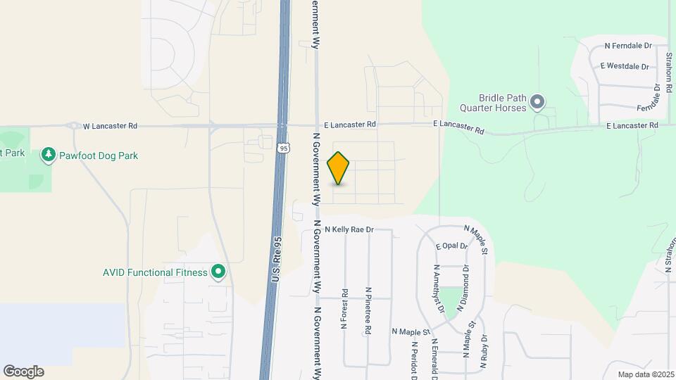 77 E Lupine Ln Map and Location Details