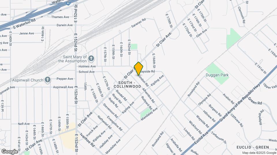 792 London Rd Map and Location Details