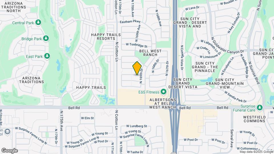 16963 W Windermere Way Map and Location Details