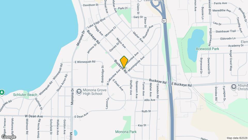 4403 Buckeye Rd Map and Location Details