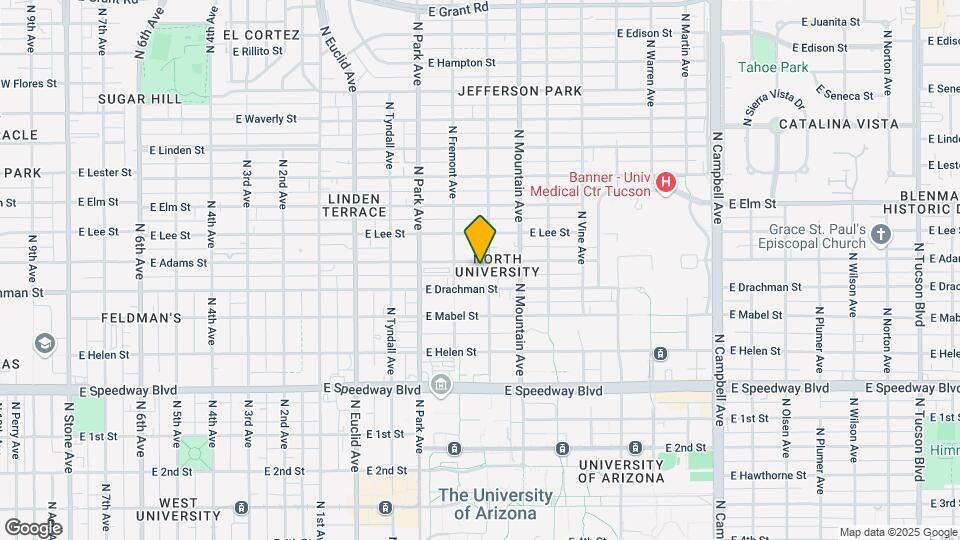 Adams St. Apartments Map and Location Details