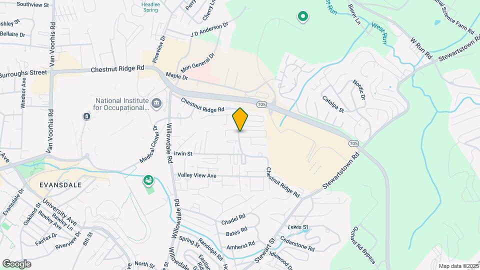 160 Meadow Ridge Dr Map and Location Details