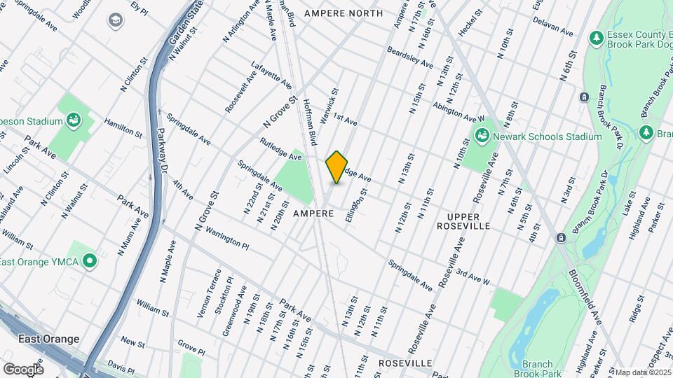 40 Ampere Pkwy Map and Location Details