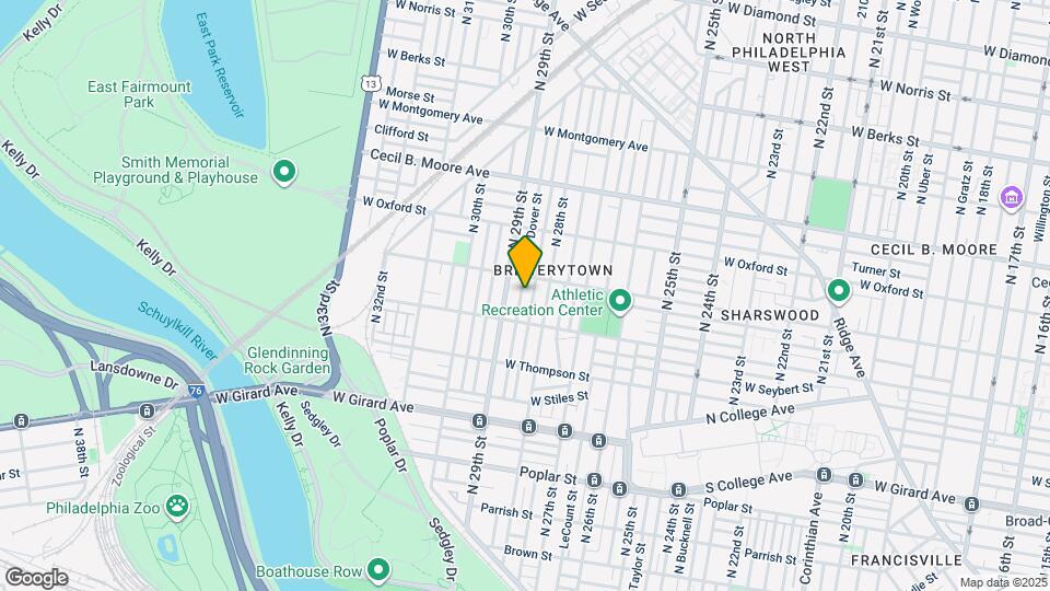 1437 N Dover St Mapa y Detalles de la Ubicación