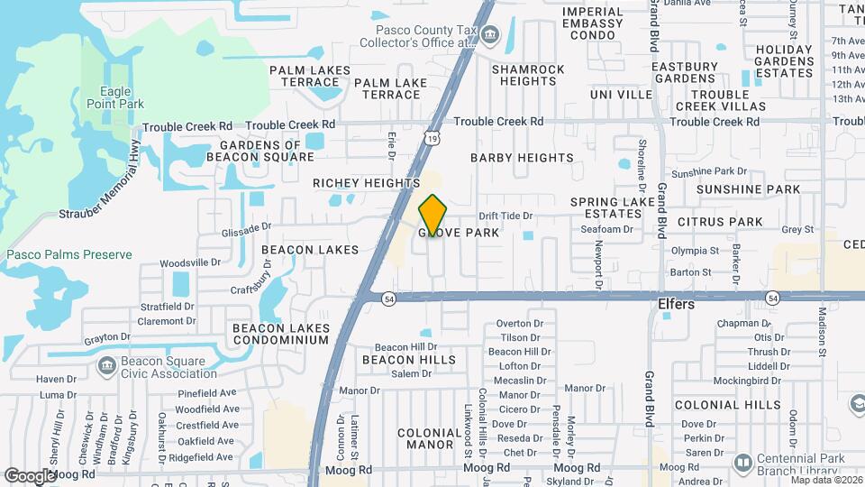 4124 Flamingo Dr Map and Location Details