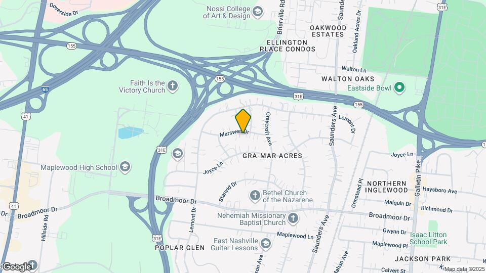 704 Marswen Dr Map and Location Details