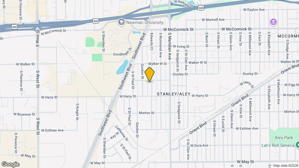 1513 S Edwards St Mapa y Detalles de la Ubicación