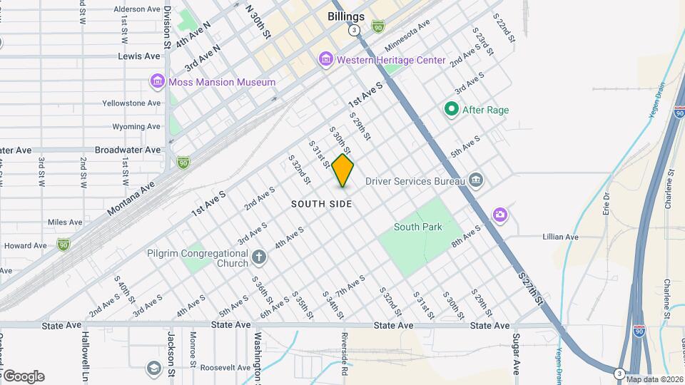 320 S 31st St Map and Location Details