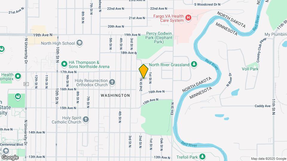 1629 2nd St N Mapa y Detalles de la Ubicación