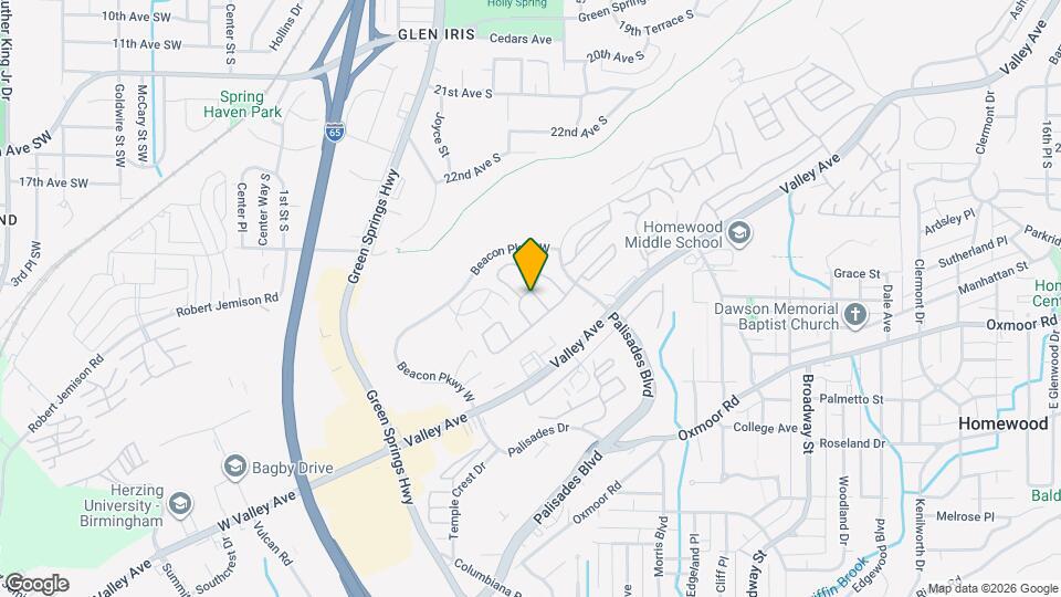 804 Rockhurst Ln Map and Location Details