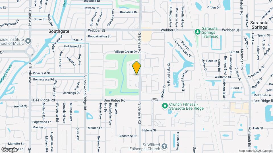 3536 Pinecrest St, Unit 3536 Pinecrest Street#104 Map and Location Details
