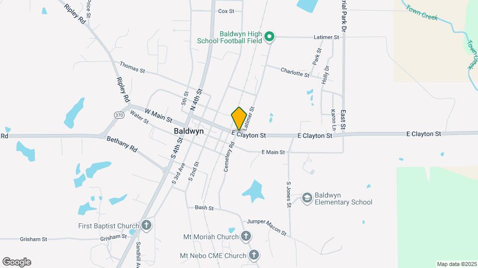 216 E Clayton St Map and Location Details