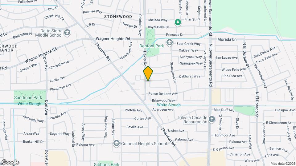 8817 Littleoaks Way Map and Location Details