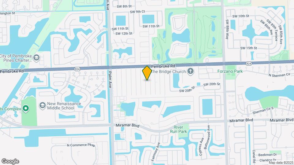 1831 SW 97th Terrace Map and Location Details