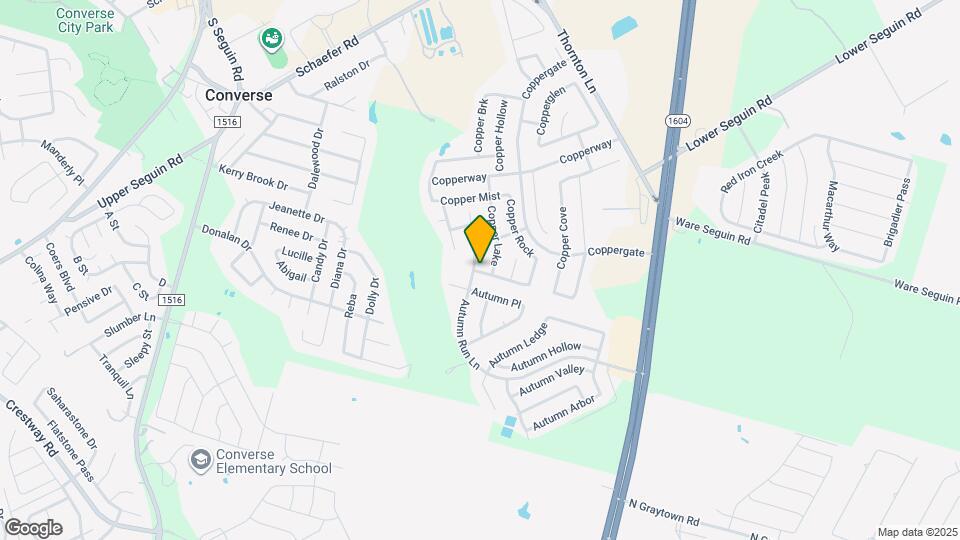 9619 Copper Rise Map and Location Details