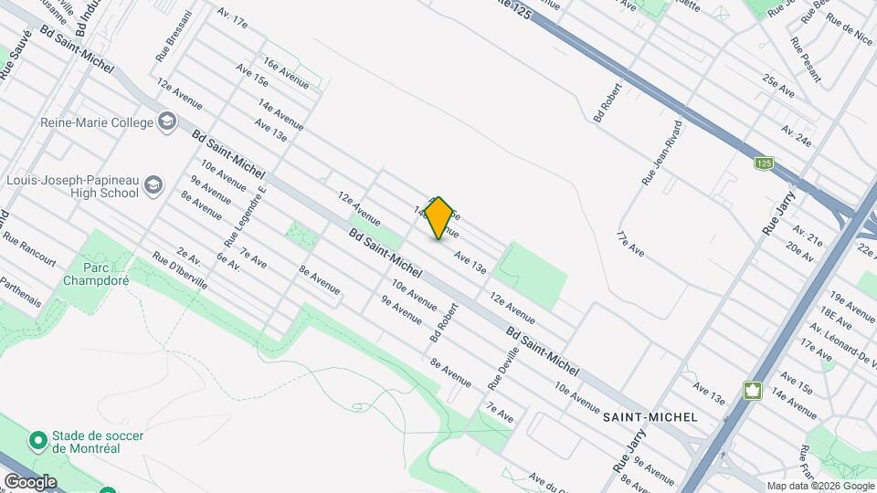 8662 13 Ave Map and Location Details