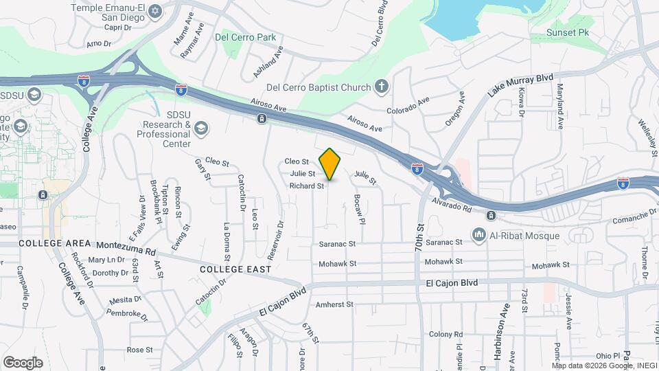 5211 Judson Way Map and Location Details