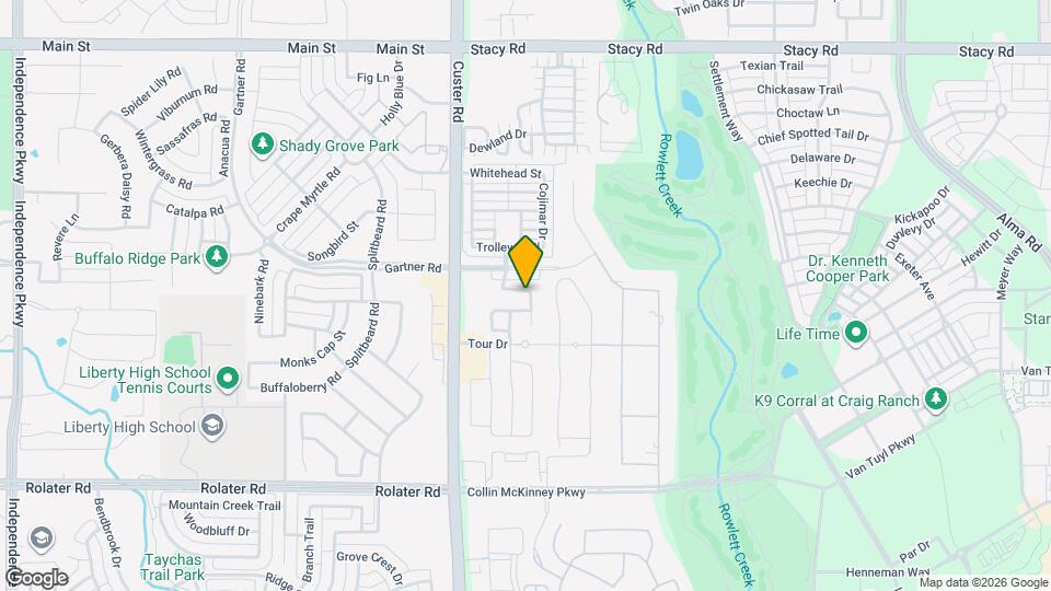 8701 Fairway Ln Map and Location Details