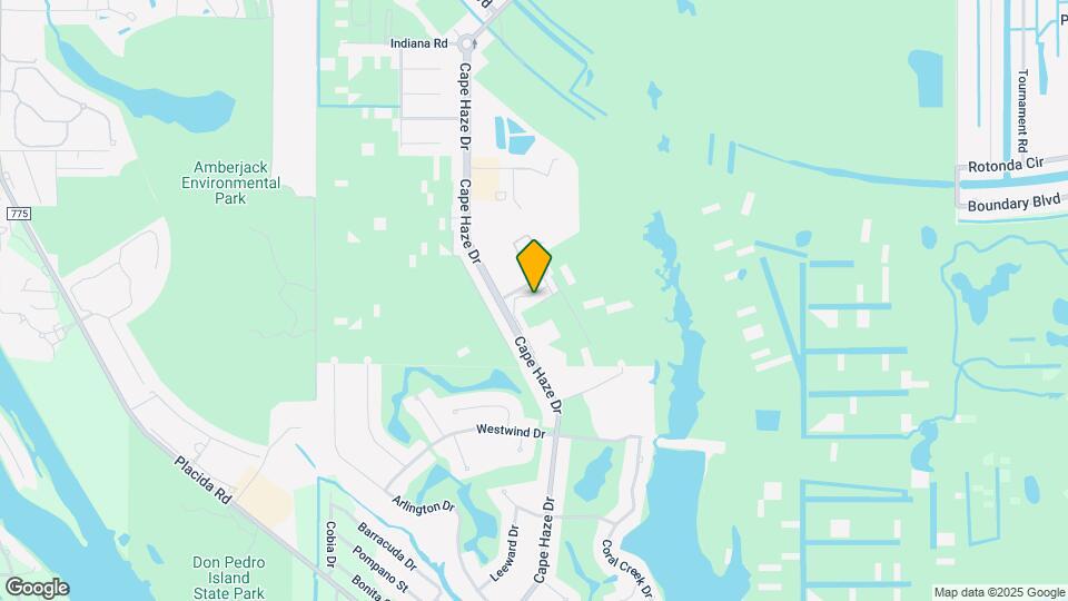 3923 Cape Haze Dr Map and Location Details