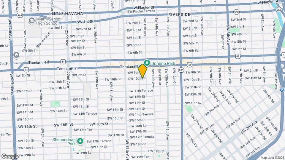 1520 SW 10th St Map and Location Details