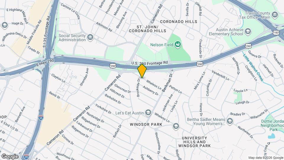 1503 Wheless Ln Map and Location Details