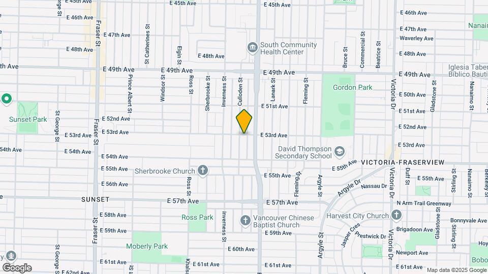 6906 Culloden St Map and Location Details