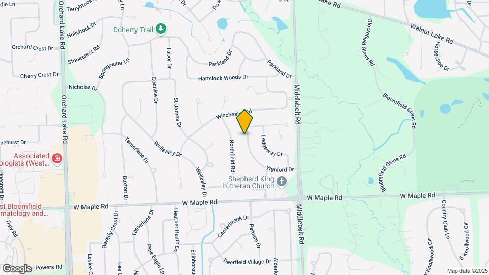 6054 Wynford Dr Map and Location Details