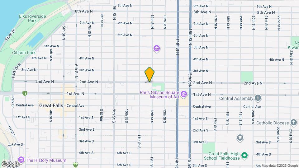 1124 2nd Ave N Map and Location Details