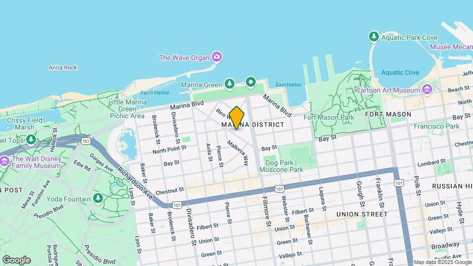 78 Cervantes Blvd-Unit -1 Map and Location Details