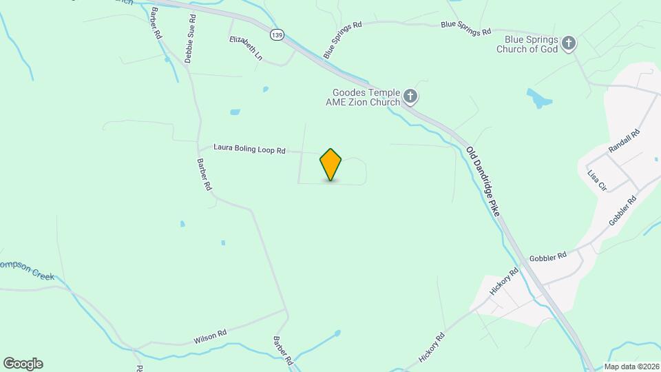 269 Laura Boling Loop Rd Mapa y Detalles de la Ubicación