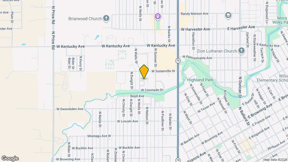 1038 N Wells St Map and Location Details