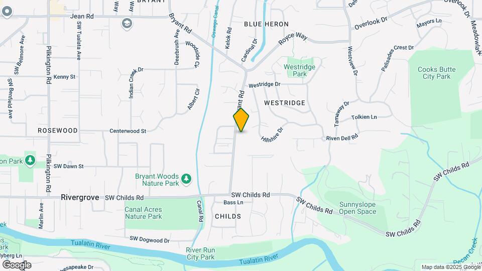 18958 Bryant Rd Map and Location Details