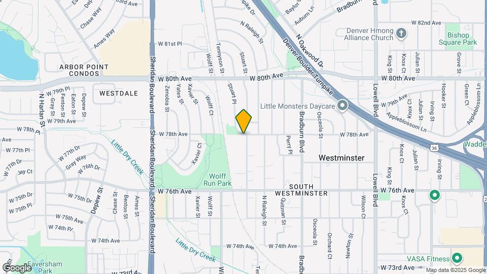 7787 Stuart St Map and Location Details